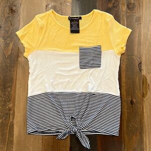 Xtraordinary Front Tie Tee